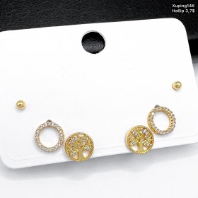 Сережки Xuping14К 10687 набір 